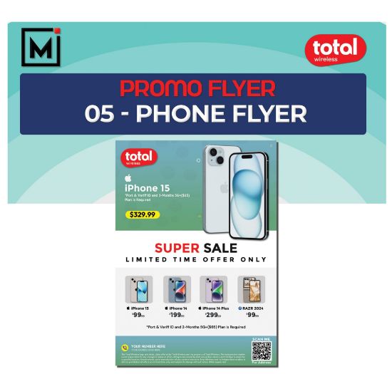 Picture of Total Wireless Promotional Flyer Design 3