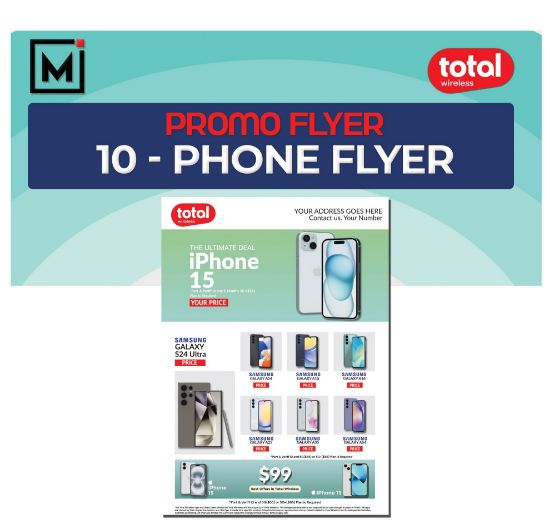 Picture of Total Wireless Promotional Flyer Design 8 - Plan