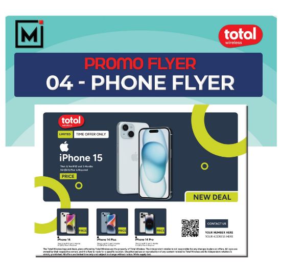 Picture of Total Wireless Promotional Flyer Design 15 - Plan