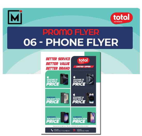 Picture of Total Wireless Promotional Flyer Design 27 - Plan
